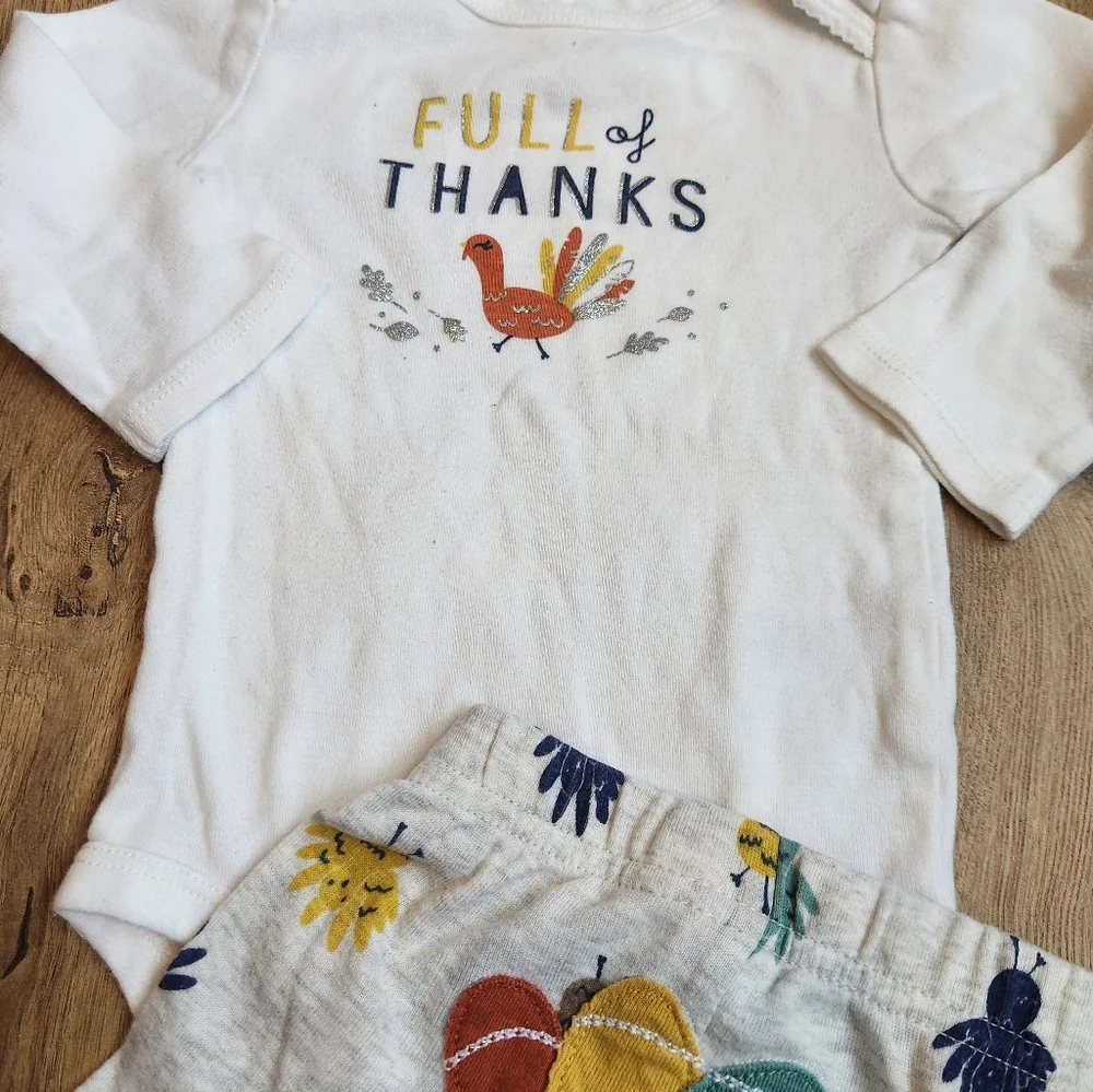 Carter's 9m Thanksgiving Outfit